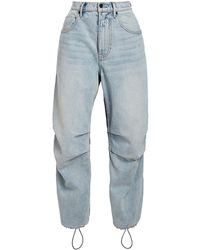 alexander wang jeans blue and black