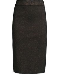 Victor Glemaud Wool-blend Pencil Skirt - Black