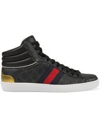 gucci high top trainers mens