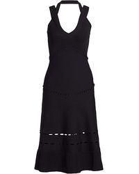 alexis selma midi dress white