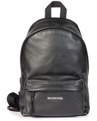 balenciaga backpack white