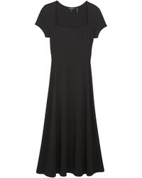 theory nilimary prosecco midi dress