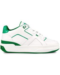 Just Don Low-top Basketball Sneakers - White