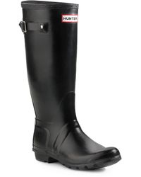 hunter extended calf rain boots