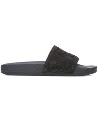 Vince Leather Cypress Sandal in Black for Men | Lyst