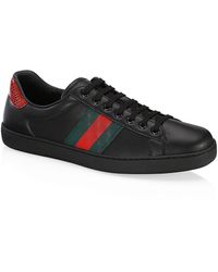 ace leather sneaker gucci sale