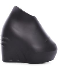 Givenchy Monumental Mallow Wedge Shoes In Rubber in Black | Lyst