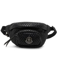 Moncler Women's Mainline Felicie Puffer Belt Bag In Black
