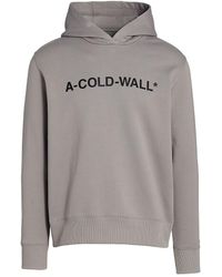 A_COLD_WALL* Cotton * Corrosion Hoodie in Purple for Men gym and workout clothes Mens Activewear gym and workout clothes A_COLD_WALL* Activewear 