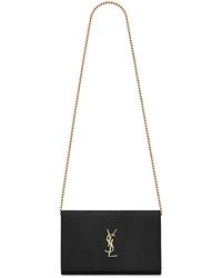 Saint Laurent YSL Sunset Chain Wallet Crocodile Embossed, Women's Fashion,  Bags & Wallets, Cross-body Bags on Carousell