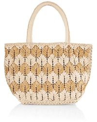 carrie forbes raffia tote