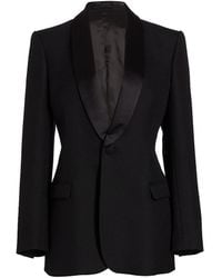 long tuxedo jacket for womens