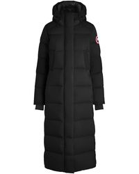 Canada Goose Goose Annecy Down Parka in Blue | Lyst