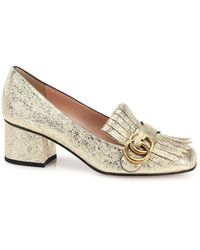 gucci marmont pumps sale