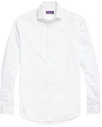 Kleding Herenkleding Overhemden & T-shirts Overhemden Large Ralph Lauren Purple Label Button Up Long Sleeves Casual Dress Shirt 
