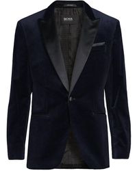 hugo boss velvet jacket