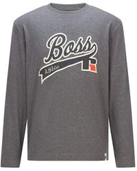 hugo boss long sleeve shirt sale