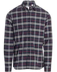 burberry check shirt mens