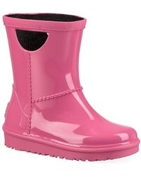 UGG Baby's, Little Girl's & Girl's Rahjee Rain Boots - Pink