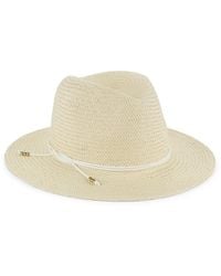 Hat Attack Straw Classic Travel Hat - Natural