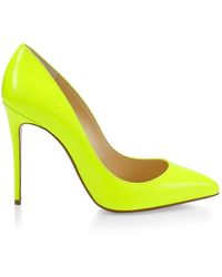 louboutin heels yellow