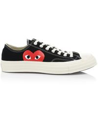 cdg converse low mens