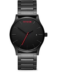 MVMT Classic Black Stainless Steel Bracelet Watch