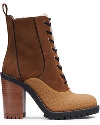 coach narrow calf boots