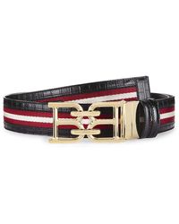 bally logo belt