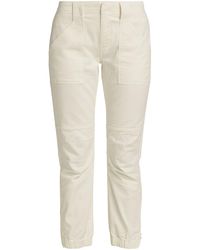 FRAME Banded Bottom Trapunto Moto Pant 