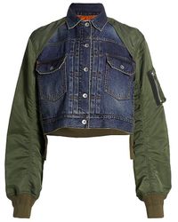 Sacai Jean and denim jackets for Women | Online Sale up to 40% off 