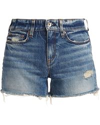 Low Rise Denim Shorts for Women - Up to 