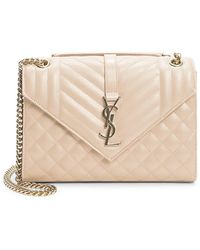 medium envelope monogram matelassé leather shoulder bag