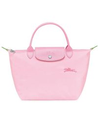 Longchamp Longchamp Le Pliage Green Pouch with handle - Pink 80.00