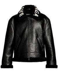 balenciaga bombardier jacket