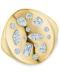 Kwiat Cobblestone 18k Gold & Diamond Ring - Metallic