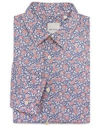 Paul Smith - Floral Cotton Tailored Fit Dress Shirt - Lyst