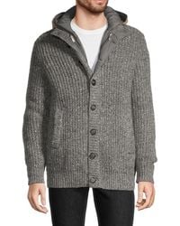 Brunello Cucinelli - Virgin Wool & Cashmere Hooded Jacket - Lyst