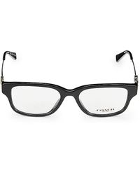 COACH - 51Mm Rectangle Eyeglasses - Lyst