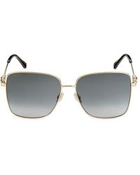 Jimmy Choo - Hester 59mm Square Sunglasses - Lyst