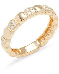 Saks Fifth Avenue - 14k Yellow Gold & 0.23 Tcw Diamond Band Ring - Lyst