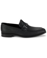 Guess - Hendo Apron Toe Bit Loafers - Lyst