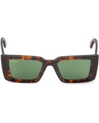 Off-White c/o Virgil Abloh - Savannah 53Mm Rectangle Sunglasses - Lyst