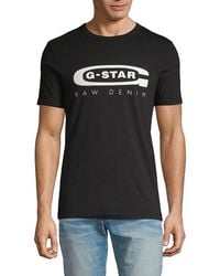 G-Star - Slim-Fit Logo T-Shirt - Lyst