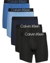 Calvin Klein - 5-Pack Logo Boxer Briefs - Lyst