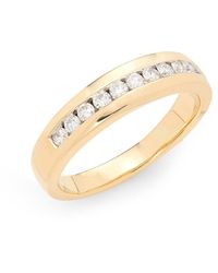 Effy - 14K & 0.43 Tcw Lab Grown Diamond Band Ring - Lyst