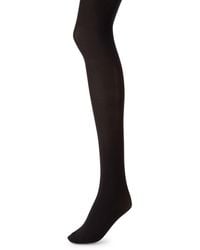 Hue 2-pair Classic Control Top Tights - Black