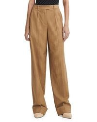 Rag & Bone - Marianne Virgin Wool Blend Striped Pants - Lyst