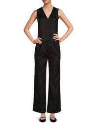 Saks Fifth Avenue - 100% Linen Vest - Lyst