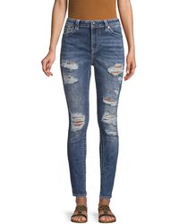 true religion high rise super skinny jeans